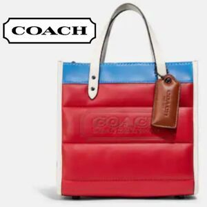 RETAIL Coach Puffy Quilted Field Tote 22